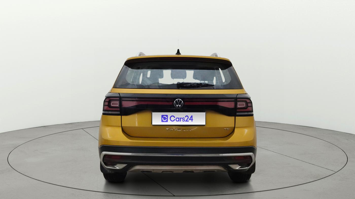 2021 Volkswagen TAIGUN TOPLINE 1.0 TSI AT, Petrol, Automatic, 40,843 km, Back/Rear