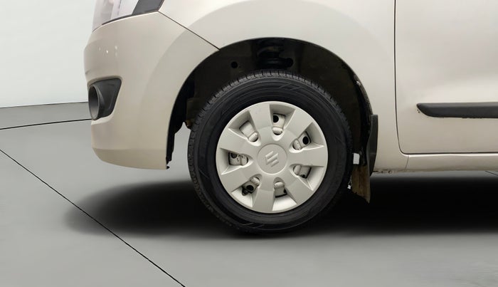 2016 Maruti Wagon R 1.0 LXI, Petrol, Manual, 75,066 km, Left Front Wheel