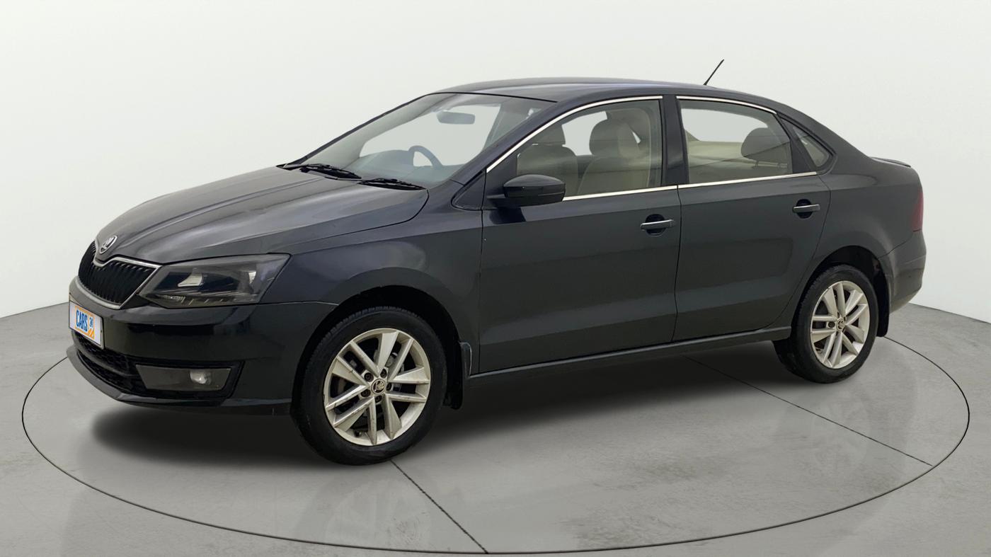 2018 Skoda Rapid STYLE 1.6 MPI AT, Petrol, Automatic, 75,459 km, Left Front Diagonal