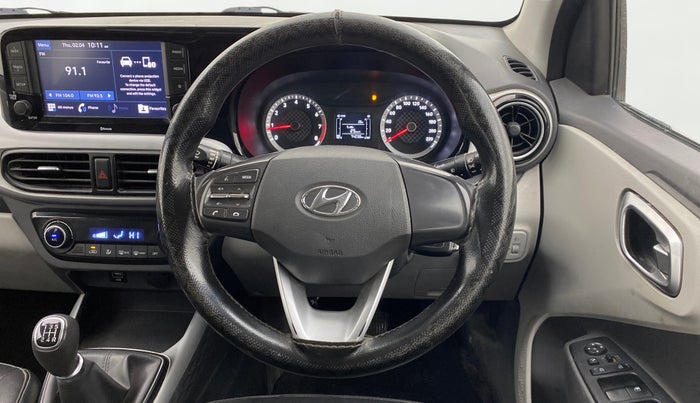 2022 Hyundai GRAND I10 NIOS SPORTZ 1.2 KAPPA VTVT CNG, CNG, Manual, 74,233 km, Steering Wheel Close Up