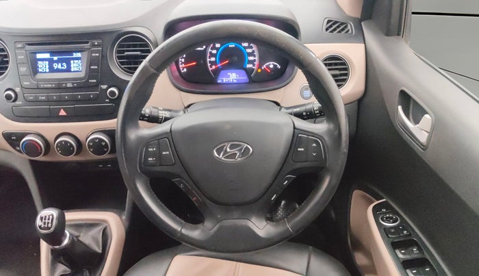 2015 Hyundai Grand i10 ASTA (O) 1.2 KAPPA VTVT, Petrol, Manual, 64,719 km, Steering Wheel Close Up