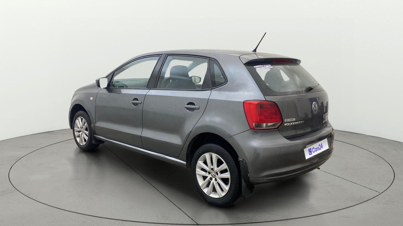 2013 Volkswagen Polo HIGHLINE DIESEL, Diesel, Manual, 1,01,893 km, Left Back Diagonal
