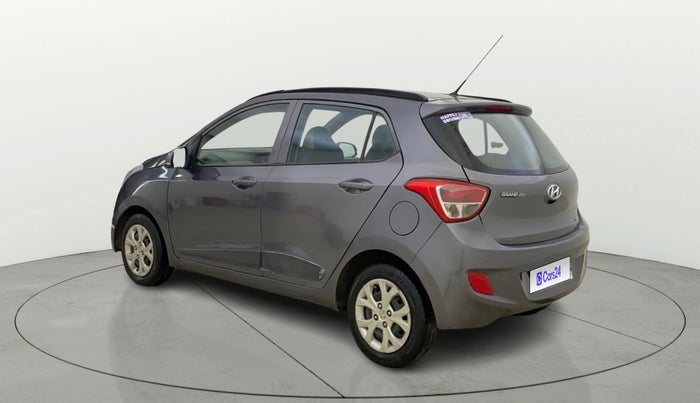 2016 Hyundai Grand i10 SPORTZ 1.2 KAPPA VTVT, Petrol, Manual, 35,876 km, Left Back Diagonal