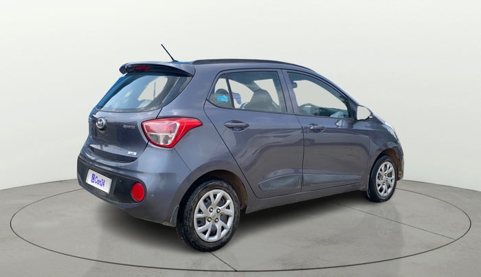 2019 Hyundai Grand i10 SPORTZ 1.2 KAPPA VTVT, Petrol, Manual, 26,321 km, Right Back Diagonal