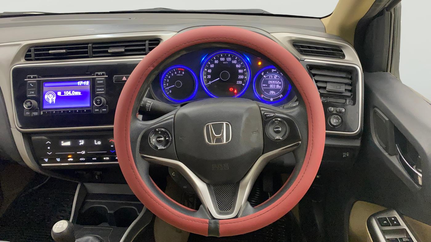 2016 Honda City 1.5L I-VTEC V MT, Petrol, Manual, 93,586 km, Steering Wheel Close Up