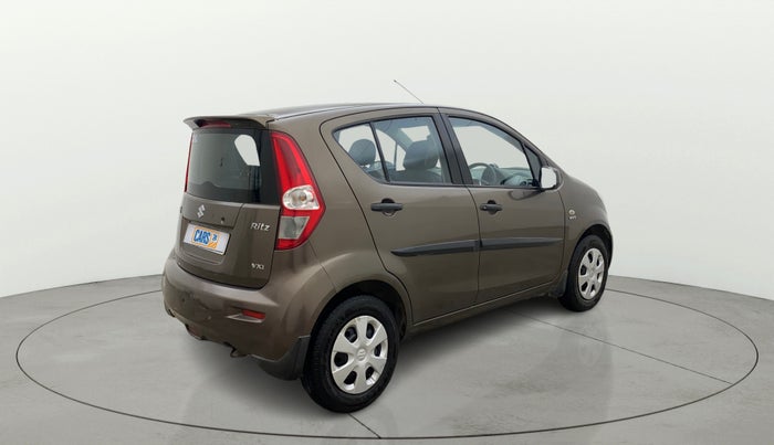 2013 Maruti Ritz VXI, Petrol, Manual, 74,969 km, Right Back Diagonal