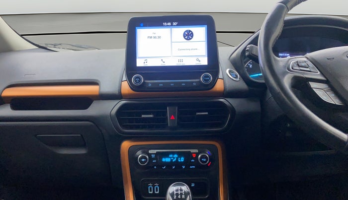 2019 Ford Ecosport TITANIUM 1.5L SPORTS(SUNROOF) DIESEL, Diesel, Manual, 78,608 km, Air Conditioner