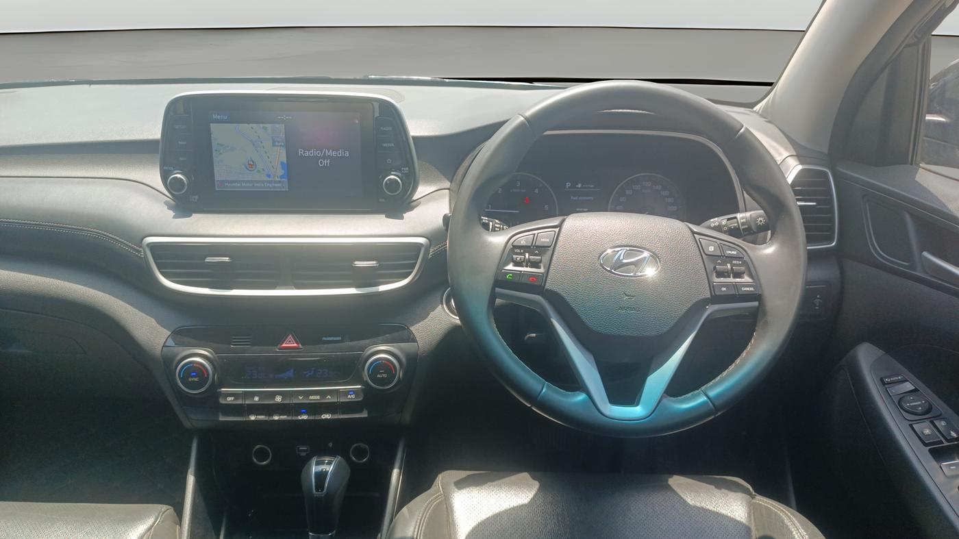 2020 Hyundai Tucson GLS 2WD AT DIESEL, Diesel, Automatic, 28,510 km, Steering Wheel Close Up