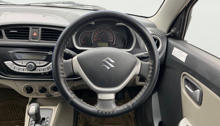 2015 Maruti Alto K10 VXI AMT, Petrol, Automatic, 31,358 km, Steering Wheel Close Up