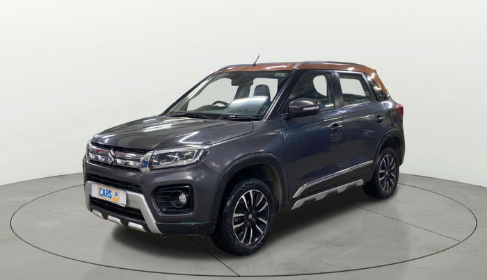 2021 Maruti Vitara Brezza ZXI PLUS DUAL TONE, Petrol, Manual, 33,548 km, Left Front Diagonal