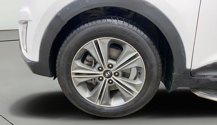 2017 Hyundai Creta SX PLUS AT 1.6 PETROL, Petrol, Automatic, 50,715 km, Left Front Wheel