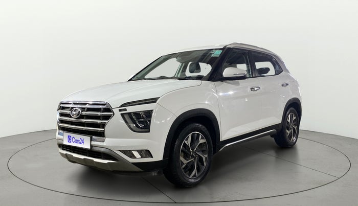 2021 Hyundai Creta SX (O) AT 1.5 DIESEL, Diesel, Automatic, 94,012 km, Left Front Diagonal