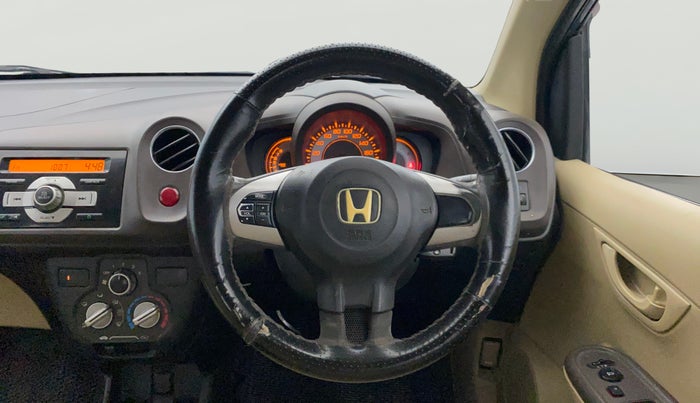 2013 Honda Brio S MT, Petrol, Manual, 83,654 km, Steering Wheel Close Up