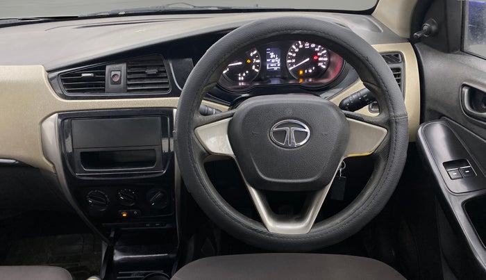 2015 Tata Zest XE PETROL, Petrol, Manual, 90,782 km, Steering Wheel Close Up