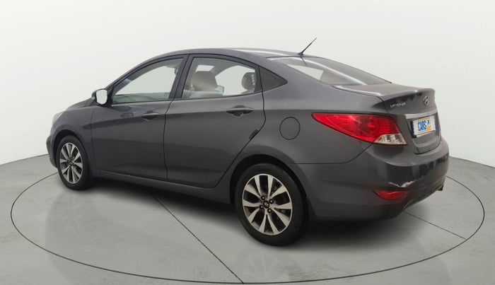 2014 Hyundai Verna FLUIDIC 1.6 CRDI SX, Diesel, Manual, 87,372 km, Left Back Diagonal