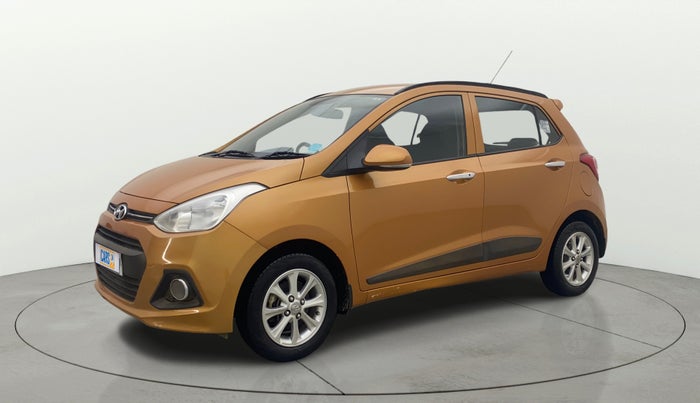 2015 Hyundai Grand i10 ASTA AT 1.2 KAPPA VTVT, Petrol, Automatic, 77,552 km, Left Front Diagonal