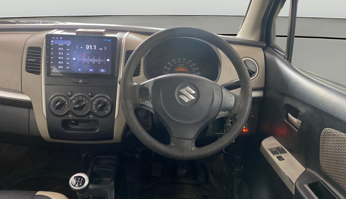 2014 Maruti Wagon R 1.0 LXI CNG, CNG, Manual, 64,211 km, Steering Wheel Close Up