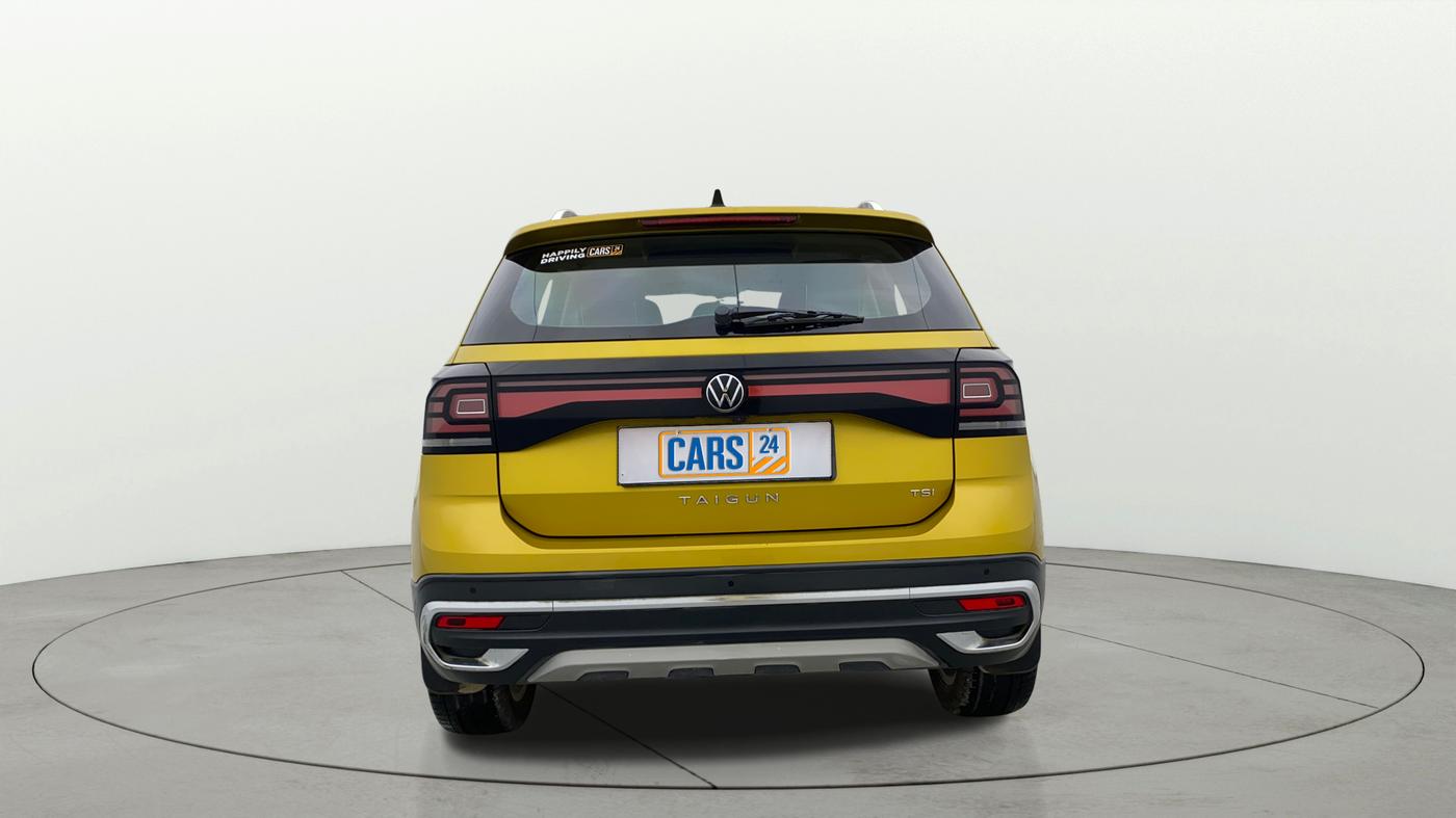 2023 Volkswagen TAIGUN TOPLINE 1.0 TSI AT, Petrol, Automatic, 34,848 km, Back/Rear