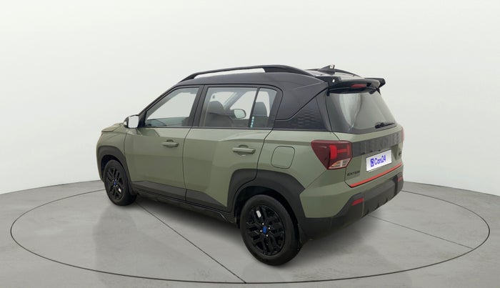 2024 Hyundai EXTER SX (O) Connect 1.2 AMT Knight Edition, Petrol, Automatic, 4,295 km, Left Back Diagonal