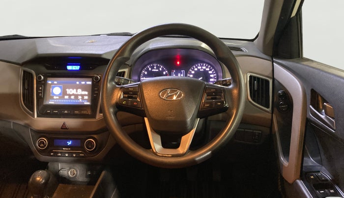2017 Hyundai Creta SX PLUS 1.6 PETROL, Petrol, Manual, 73,888 km, Steering Wheel Close Up