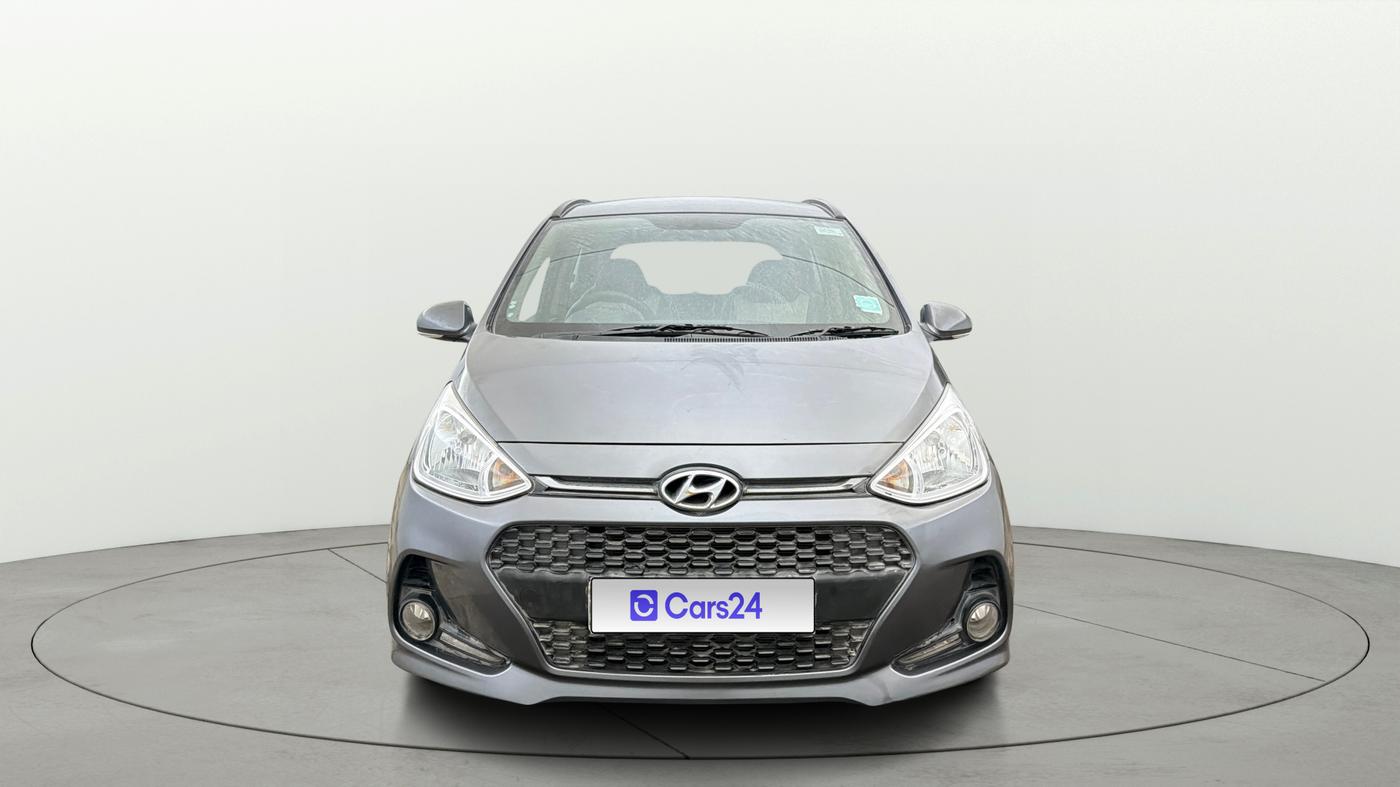 2017 Hyundai Grand i10 SPORTZ (O) 1.2 KAPPA VTVT, Petrol, Manual, 56,617 km, Front