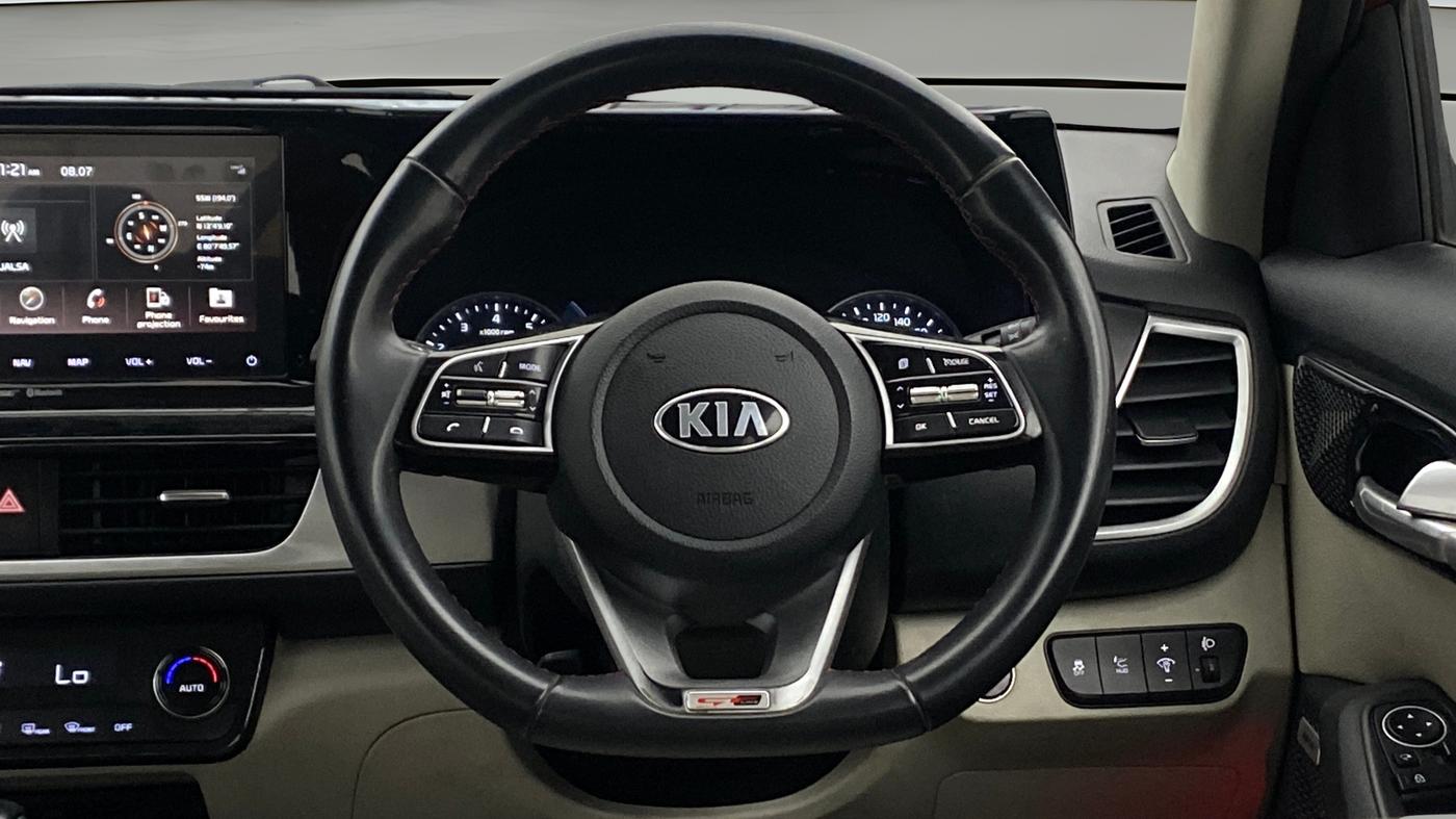 2019 KIA SELTOS GTX PLUS DCT 1.4 PETROL, Petrol, Automatic, 83,955 km, Steering Wheel Close Up