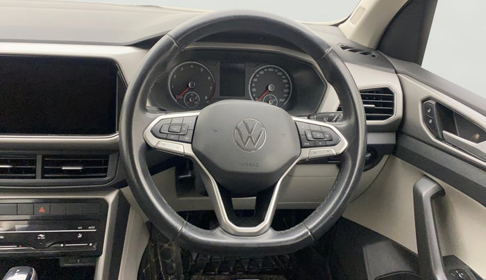 2022 Volkswagen TAIGUN HIGHLINE 1.0 TSI AT, Petrol, Automatic, 47,779 km, Steering Wheel Close Up