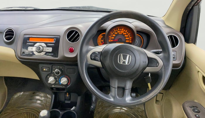 2013 Honda Amaze 1.2L I-VTEC S, Petrol, Manual, 46,742 km, Steering Wheel Close Up