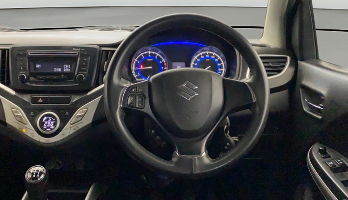2016 Maruti Baleno DELTA PETROL 1.2, Petrol, Manual, 73,198 km, Steering Wheel Close Up
