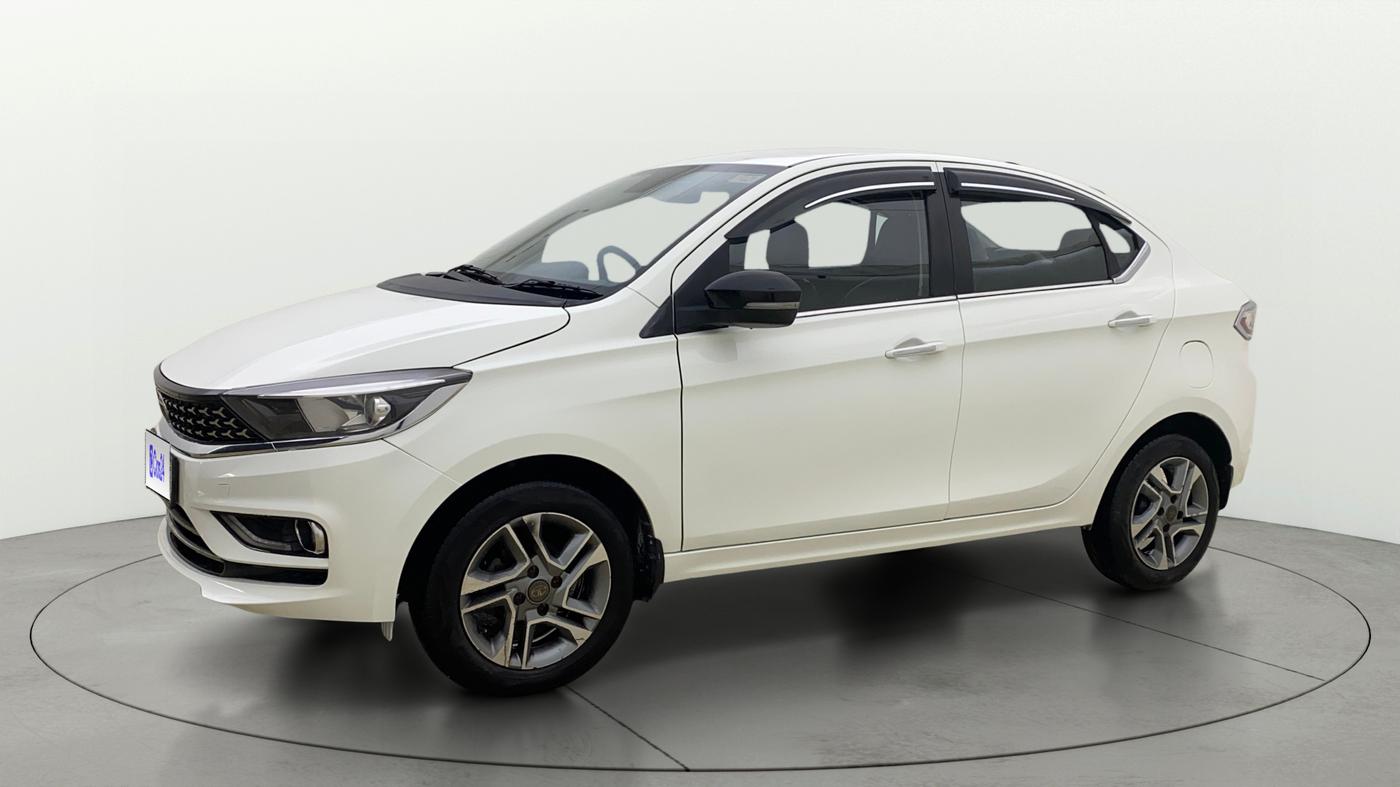 2023 Tata TIGOR XZ PLUS PETROL, Petrol, Manual, 41,921 km, Left Front Diagonal