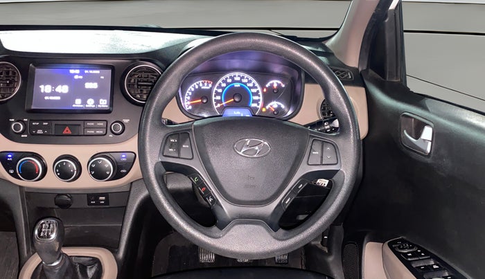 2019 Hyundai Grand i10 SPORTZ 1.2 KAPPA VTVT, Petrol, Manual, 33,118 km, Steering Wheel Close Up