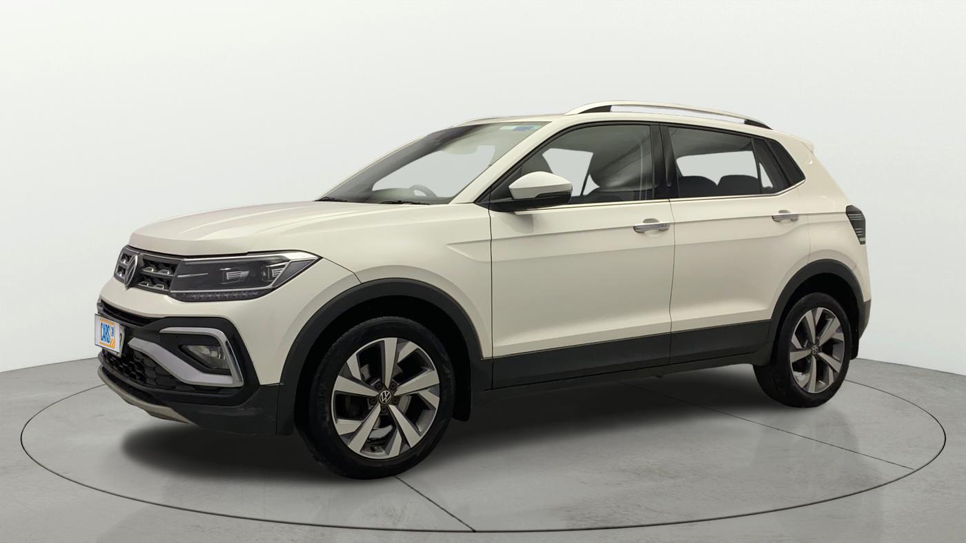 2021 Volkswagen TAIGUN TOPLINE 1.0 TSI MT, Petrol, Manual, 91,699 km, Left Front Diagonal