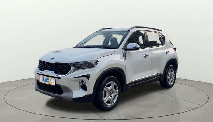 2020 KIA SONET HTX 1.0 IMT, Petrol, Manual, 38,690 km, Left Front Diagonal