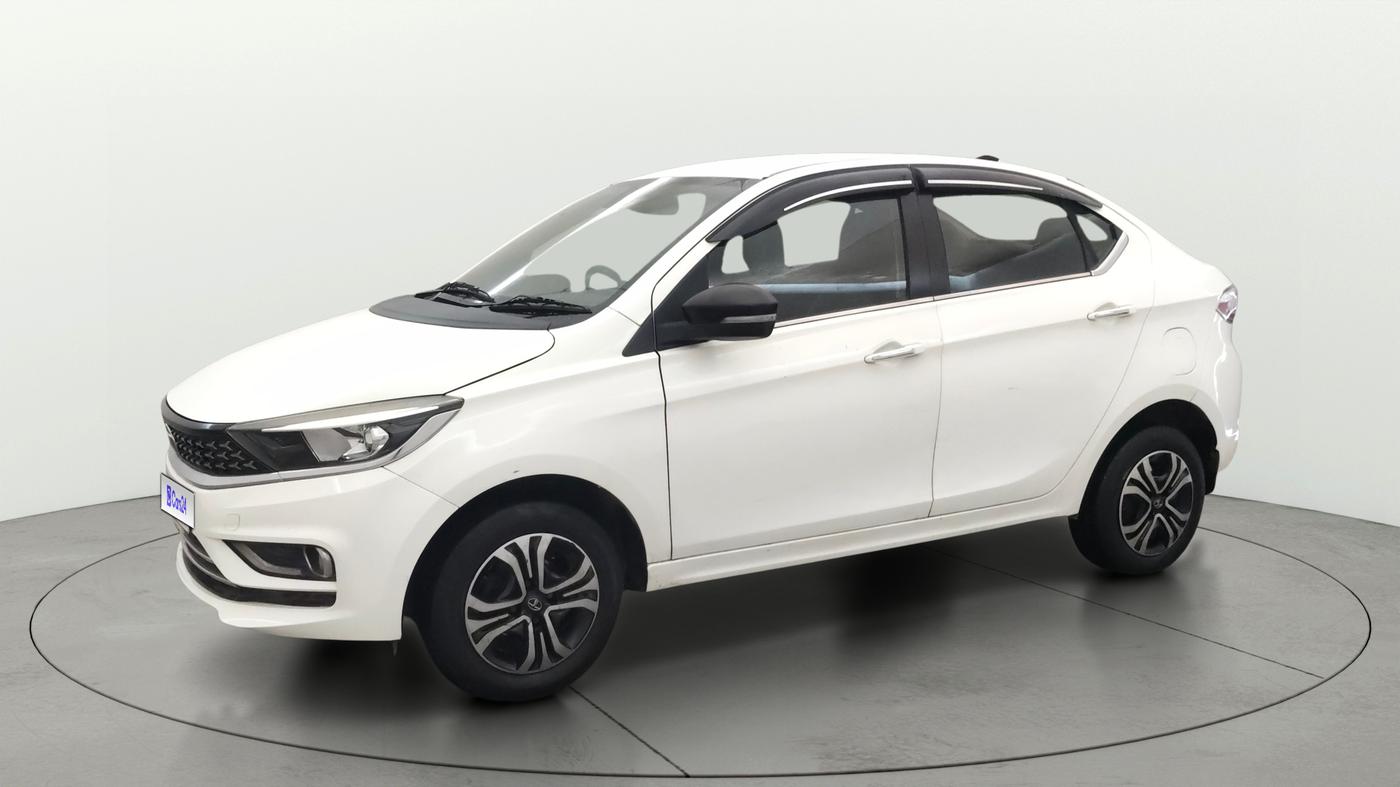 2023 Tata TIGOR XZ PLUS CNG, CNG, Manual, 44,033 km, Left Front Diagonal