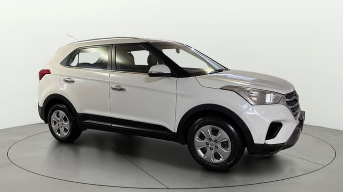 2018 Hyundai Creta E PLUS 1.6 PETROL, Petrol, Manual, 47,676 km, Right Front Diagonal