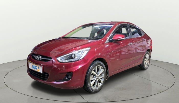 2014 Hyundai Verna FLUIDIC 1.6 VTVT SX, Petrol, Manual, 82,833 km, Left Front Diagonal