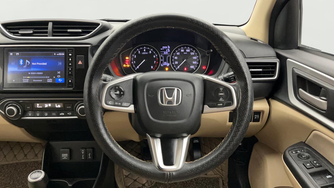 2021 Honda Amaze 1.2L I-VTEC VX, Petrol, Manual, 50,499 km, Steering Wheel Close Up