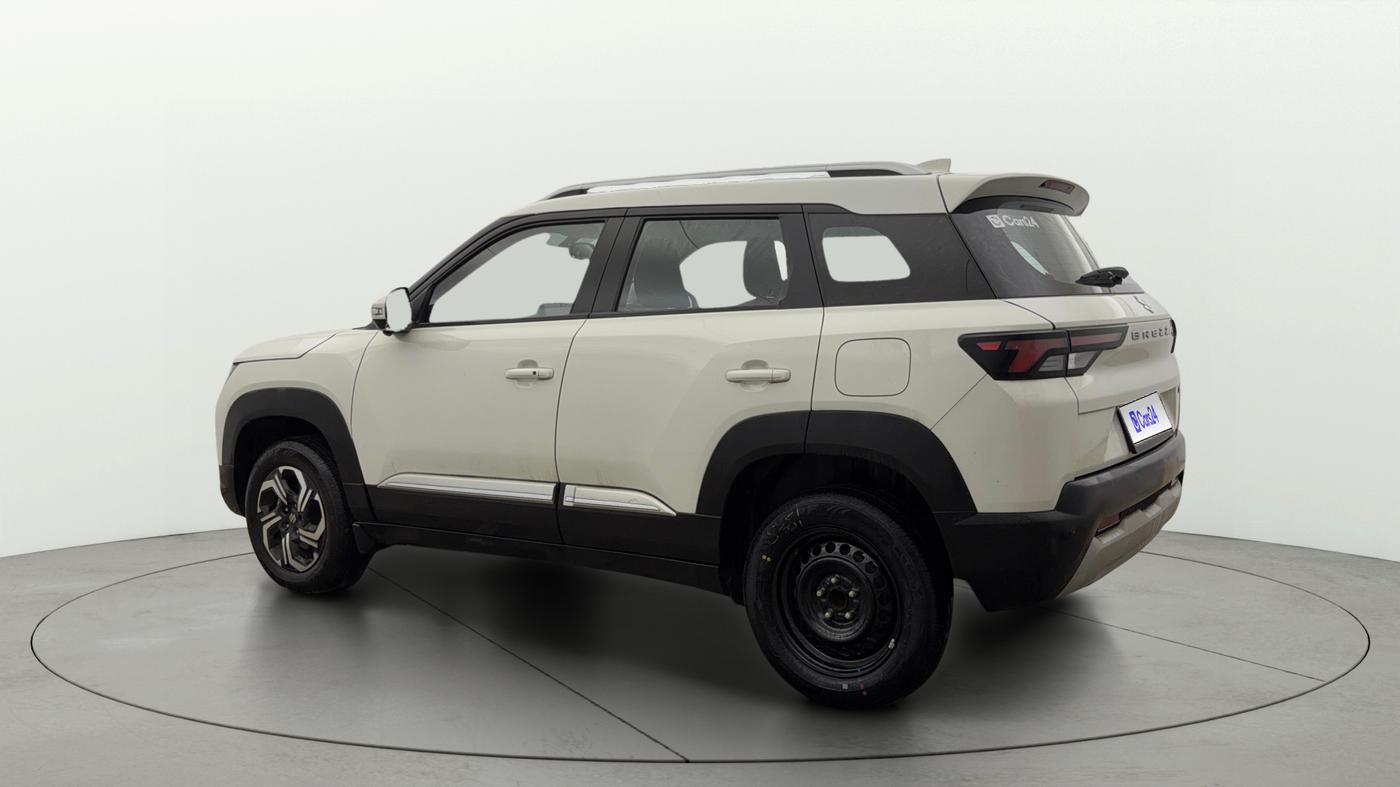 2024 Maruti BREZZA ZXI + AT SMART HYBRID, Petrol, Automatic, 9,544 km, Left Back Diagonal