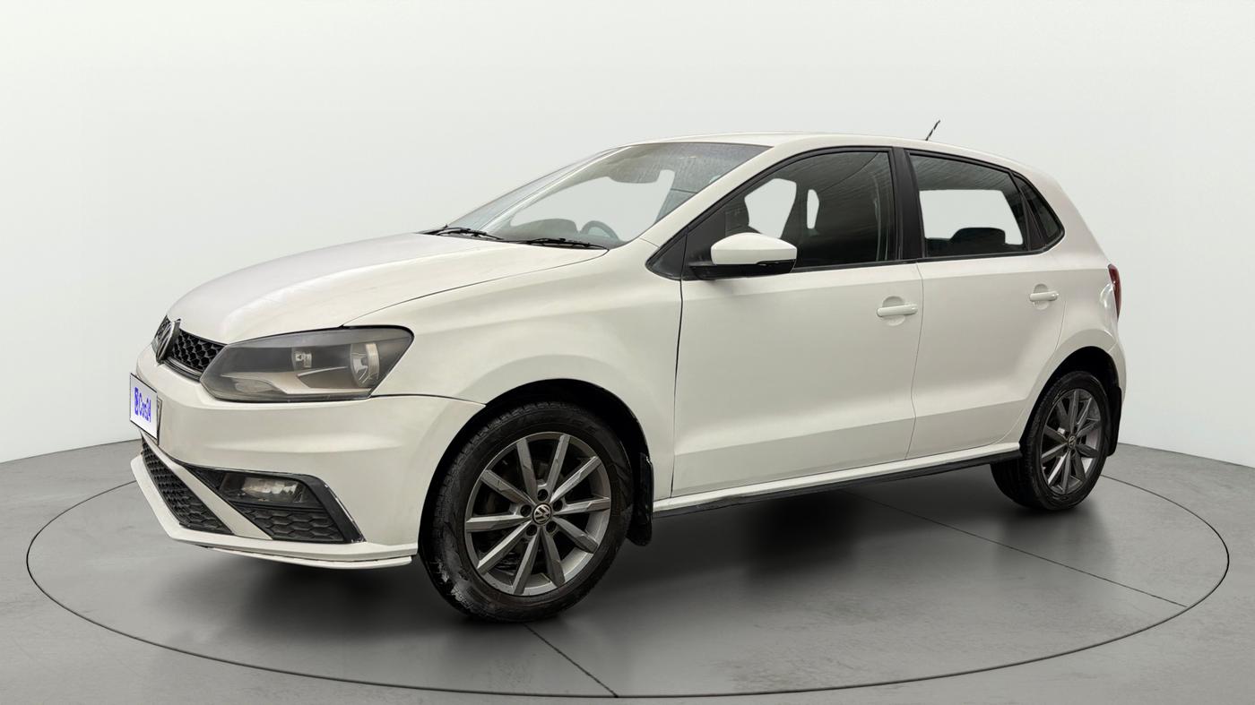 2020 Volkswagen Polo HIGHLINE PLUS 1.0, Petrol, Manual, 1,15,234 km, Left Front Diagonal