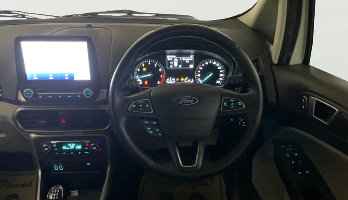 2021 Ford Ecosport TITANUIM + SE 1.5L PETROL, Petrol, Manual, 26,536 km, Steering Wheel Close Up