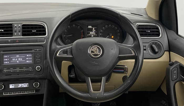 2018 Skoda Rapid AMBITION 1.6 MPI MT, Petrol, Manual, 32,329 km, Steering Wheel Close Up