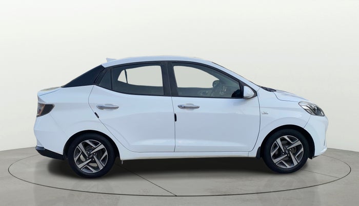 2020 Hyundai AURA SX PLUS 1.2 AMT, CNG, Automatic, 1,03,686 km, Right Side View