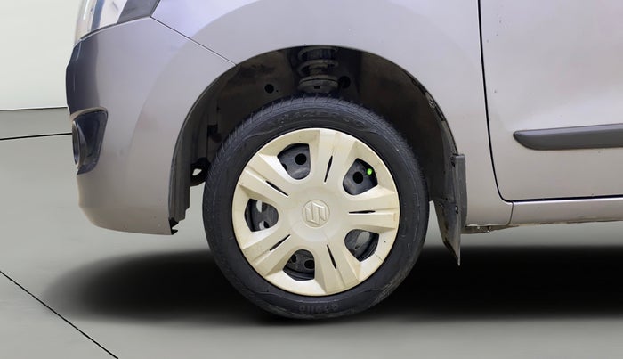 2014 Maruti Wagon R 1.0 VXI, Petrol, Manual, 70,406 km, Left Front Wheel
