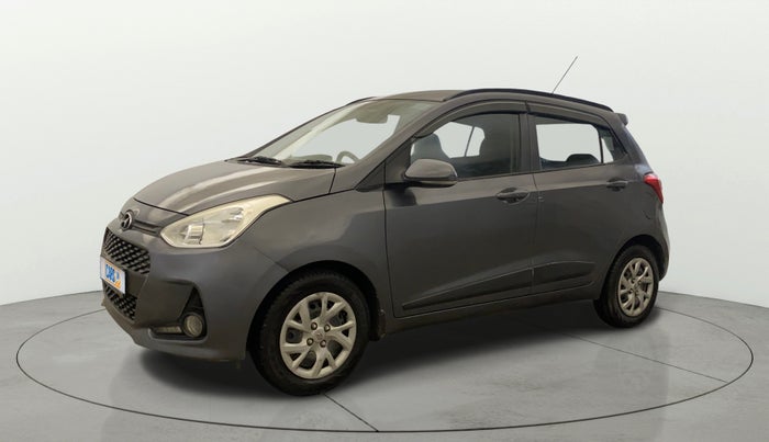 2019 Hyundai Grand i10 SPORTZ 1.2 KAPPA VTVT, Petrol, Manual, 65,628 km, Left Front Diagonal