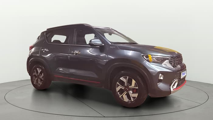 2020 KIA SONET GTX PLUS 1.5 AT, Diesel, Automatic, 67,722 km, Right Front Diagonal