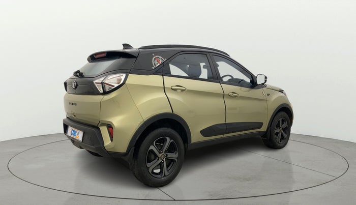 2022 Tata NEXON XZA PLUS (PREMIUM) KAZIRANGA DIESEL, Diesel, Automatic, 68,688 km, Right Back Diagonal