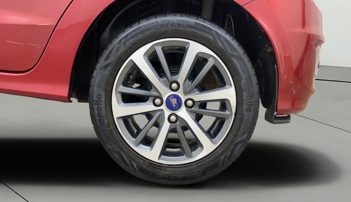 2021 Ford New Figo TITANIUM PLUS 1.2 PETROL AT, Petrol, Automatic, 39,681 km, Left Rear Wheel