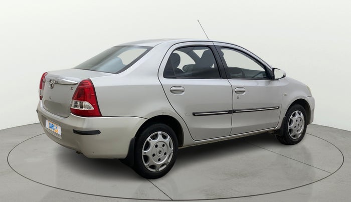 2013 Toyota Etios G, Petrol, Manual, 1,29,814 km, Right Back Diagonal