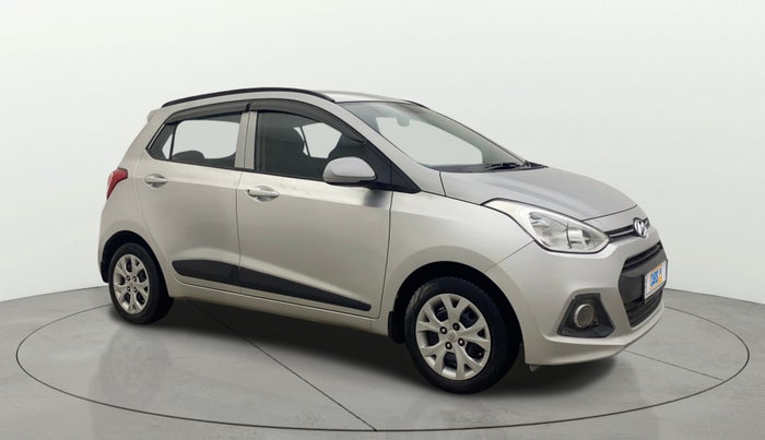 2016 Hyundai Grand i10 SPORTZ 1.2 KAPPA VTVT, Petrol, Manual, 63,843 km, Right Front Diagonal