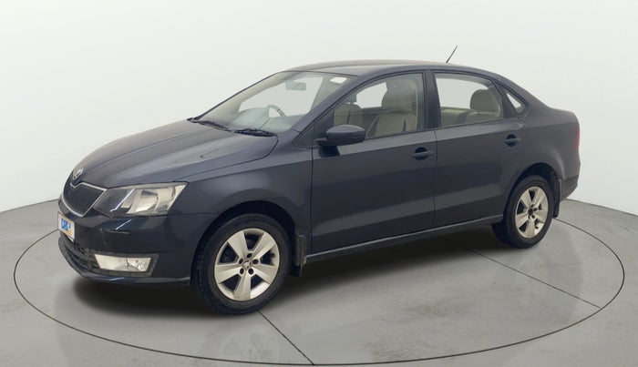 2018 Skoda Rapid AMBITION 1.5 TDI AT, Diesel, Automatic, 1,24,743 km, Left Front Diagonal